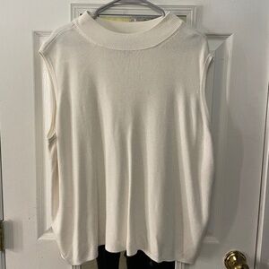 ✔️Preston & York Off White Knit Tank Top